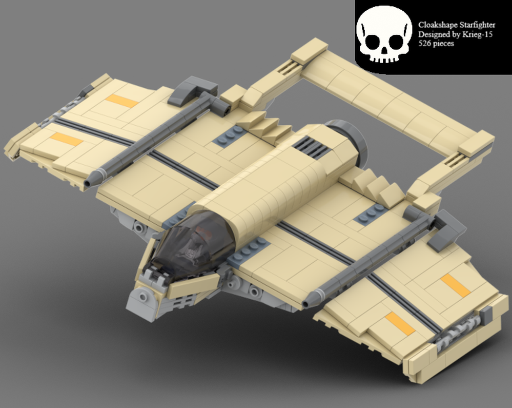 Lego Cloakshape starfighter