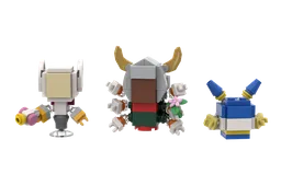 Susie, Magolor, and Taranza