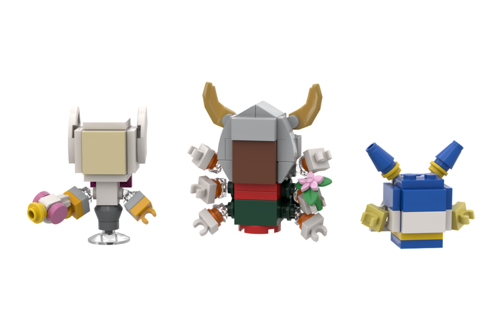 Lego Susie, Magolor, and Taranza