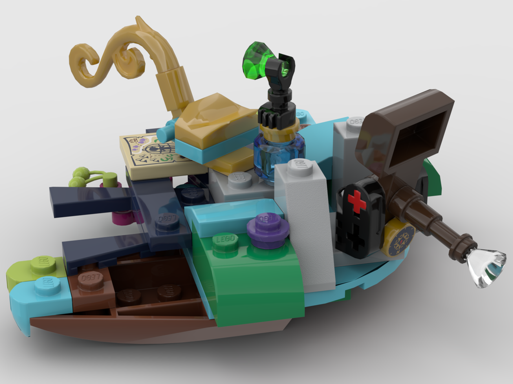 Lego Laser spaceship (Elves)