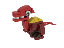 Easy LEGO® Dinosaur – Velociraptor (35 parts, Simple Build for Kids & Beginners)