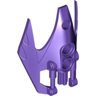Lego Large Figure Shoulder Cover, Armour, Vorox / Dark Purple