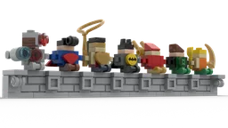 Mini Justice League of America