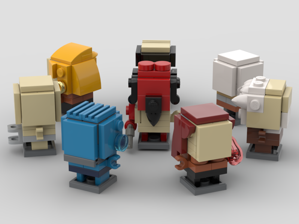 Lego Mini Brickheadz - BPRD