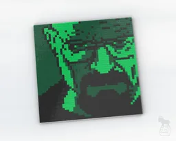 Breaking Bad Walter White Brick Art Mosaic