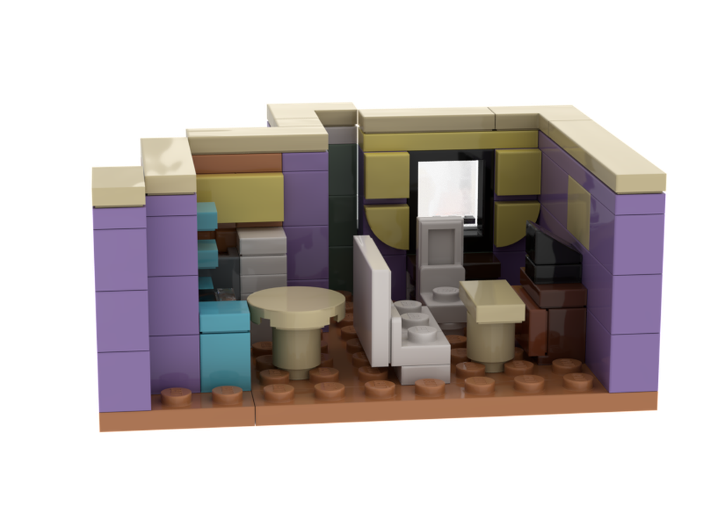 Lego Monicas apartement (FRIENDS) Micro