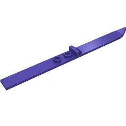 Technic Figure Ski / Dark Purple