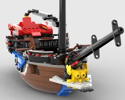 Pirate ship - 6268 Renegade Runner MOC