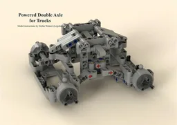 Powered Double Axis for Trucks