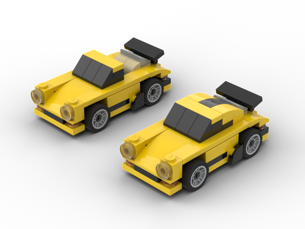 Lego Porsche 911 (4-stud wide)