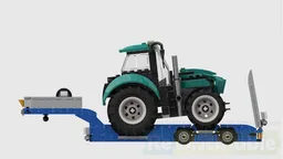 Trailer with wheel recesses
