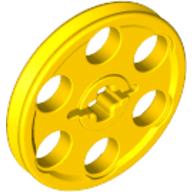 Lego Technic Wedge Belt Wheel [aka Pulley] / Yellow