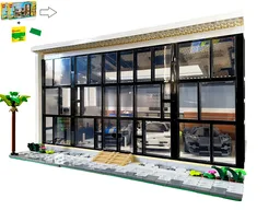 Supercar Showroom Car Dealership Alternate build of 2x31153