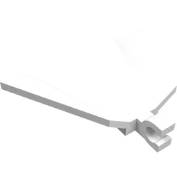 Panel 3 x 5 Solar / Deltoid with Clip [Hexagonal] / White