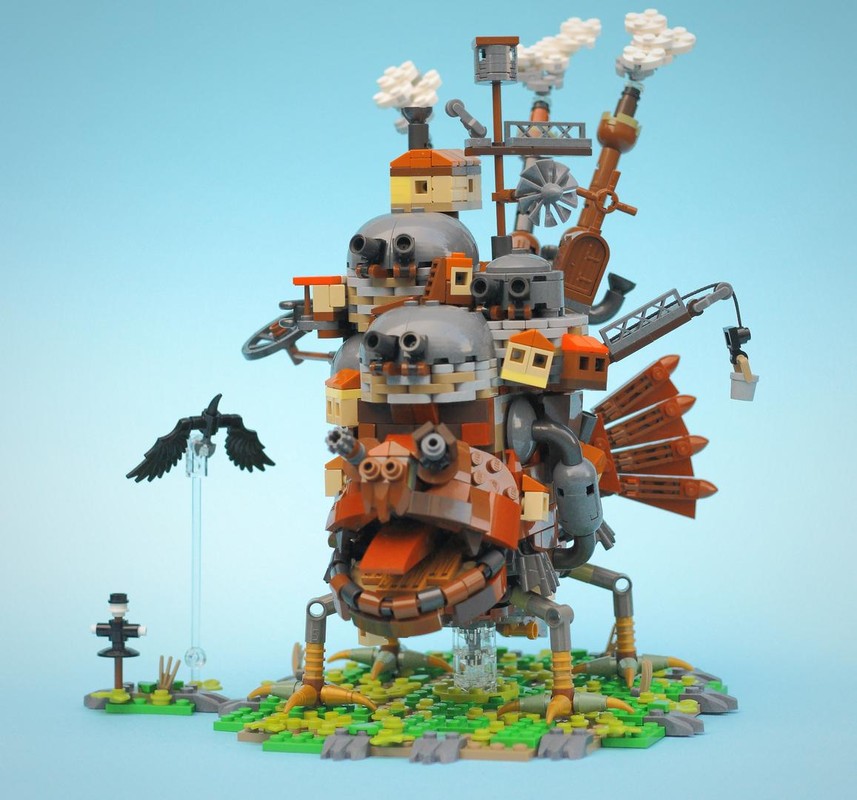 Lego Moving Castle