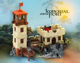 Pirates inspired Imperial Coastal Fort
