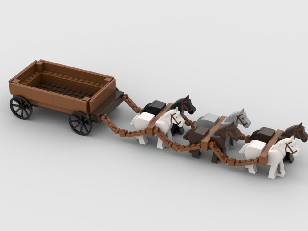 Lego Horse and cart