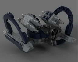 Hailfire droid microfighter
