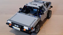 DELOREAN Mini MOC Lego Technic