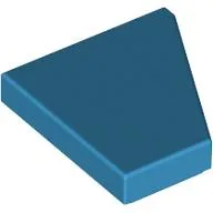 Wedge Tile 2 x 2 Left / Dark Azure