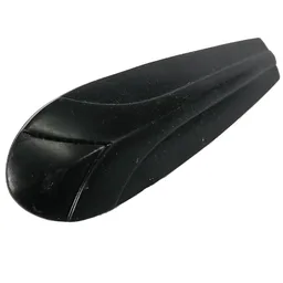Large Figure Shield, 2 x 12 x 3 with Axle / Black