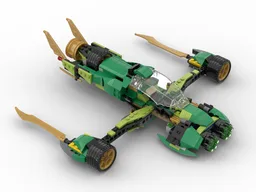 Lloyd's Skyfighter (70641 Alternate Build)