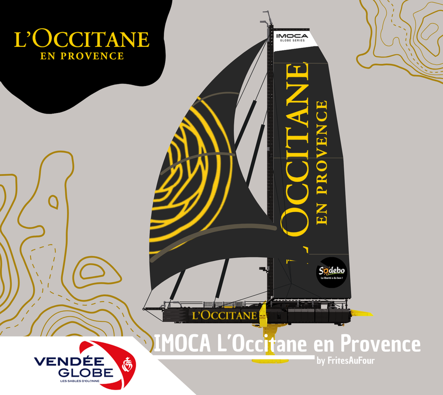 Lego IMOCA L'Occitane en Provence - Vendée Globe 2024