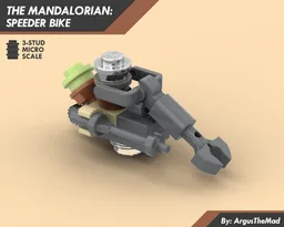 Micro Mandalorian Speeder Bike