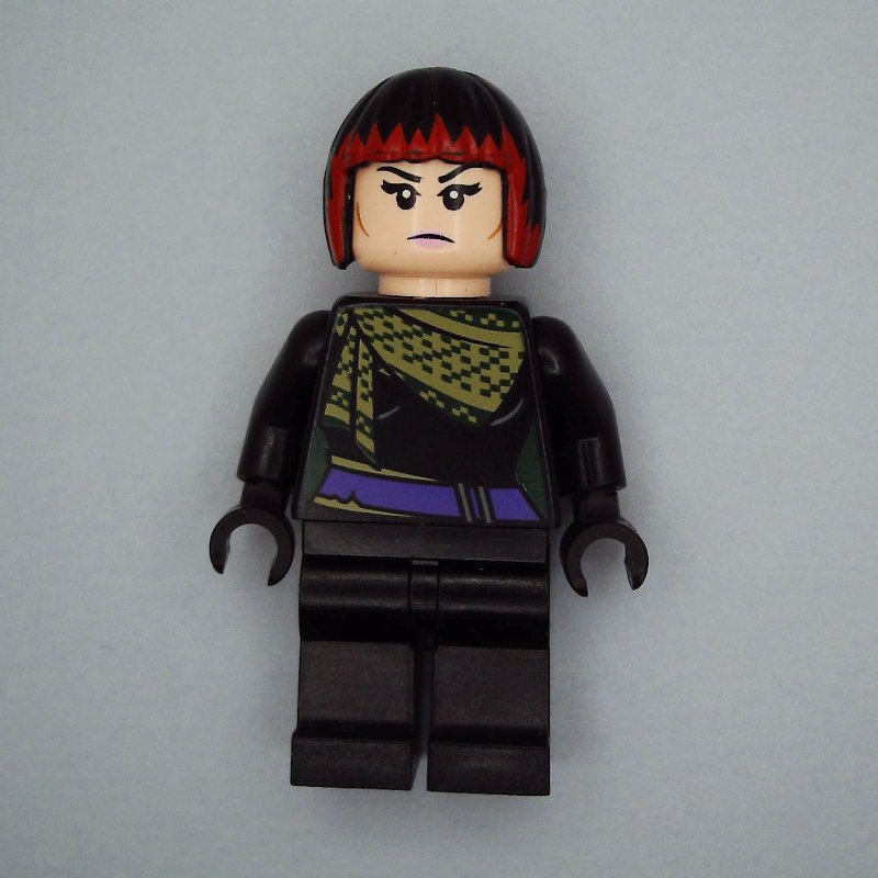 Lego Karai with Dark Red and Black Hair (2014 Movie)