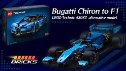 [MOC] LEGO Technic 42083 Bugatti Chiron F1 Car 2022 ver.