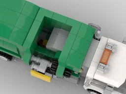 Automated Side-Loading Garbage Truck