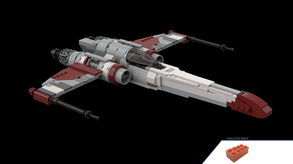 Lego Bode Akuna's Z-95 Headhunter from Survivor game