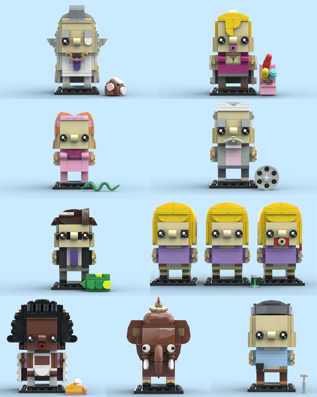 Lego Bob's Burgers Characters - Pack A