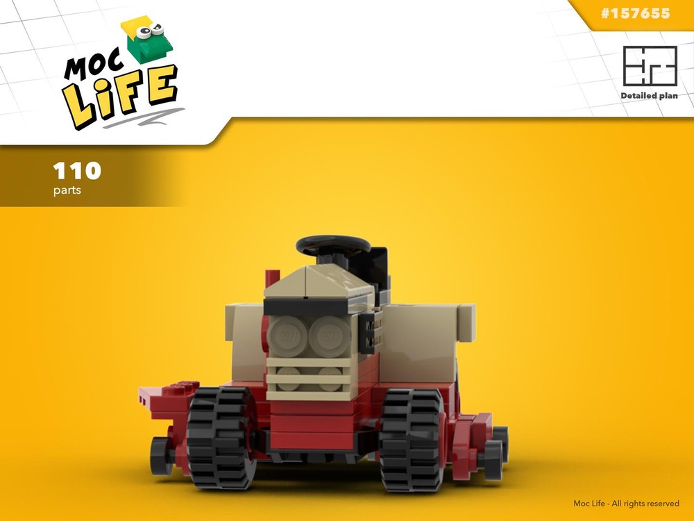 Lego Case 120 lawn mower