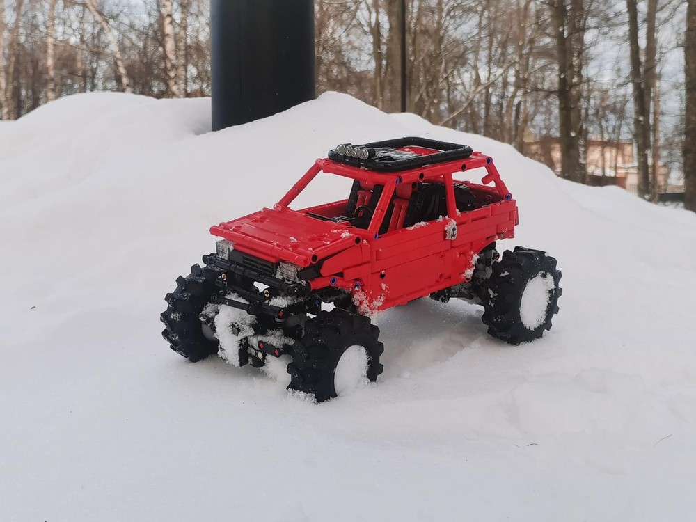 Lego KamAZ-1111 / VAZ-1111 "Oka" Monster truck
