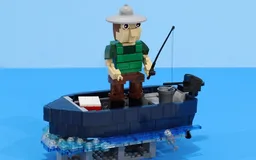 Fisherman Kinetic Sculpture