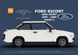 Ford Escort 1600 Sport Mk II - 1975 to 1980 (White)