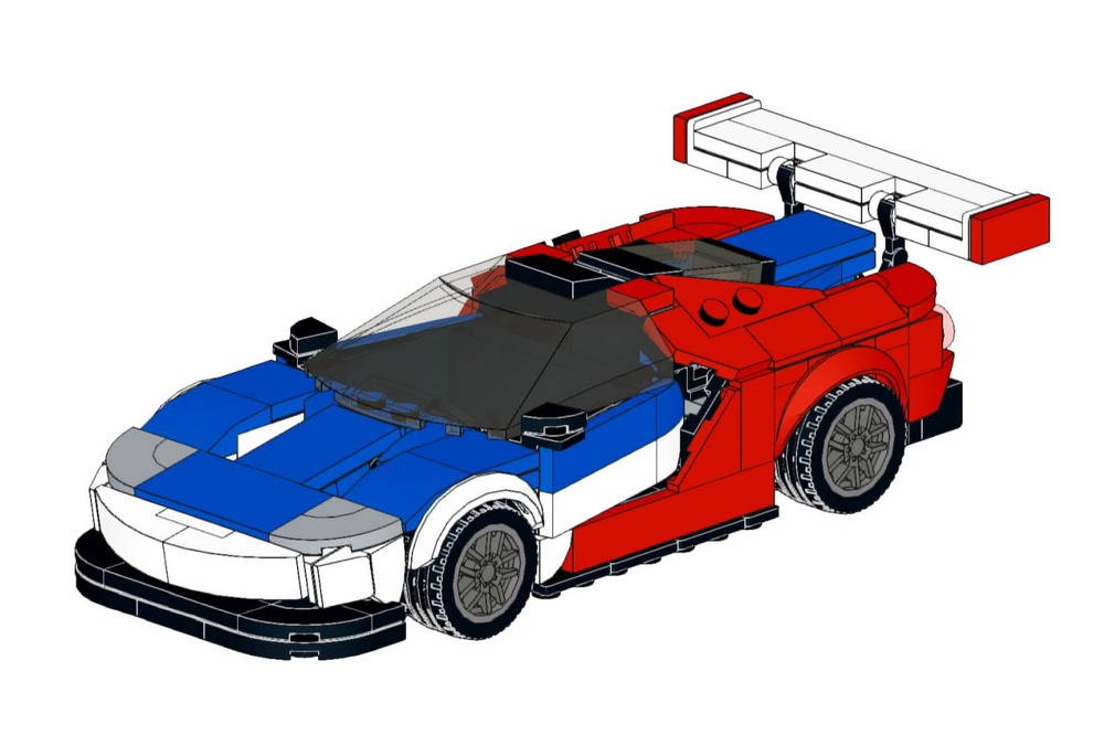 Lego Ford GT LM GTE Pro EcoBoost