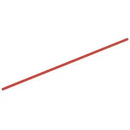 Hose Rigid 3mm D. 23L / 18.4cm / Red