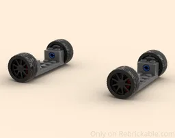 Speed Champions Wheels with Brakes