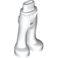 Lego Minidoll Hips and Trousers with Back Pockets [Thin Hinge] / White