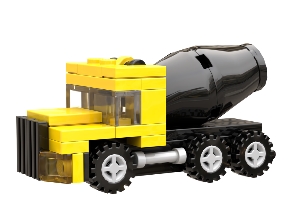 Lego Concrete mixer truck