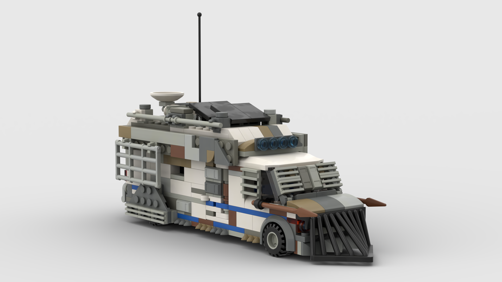Lego Zombie Doom Communication Car (Wandering Merchant)