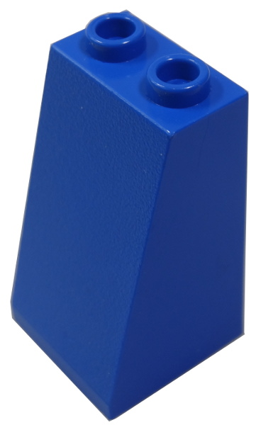 Lego Slope 75 2 x 2 x 3 - Hollow Studs / Blue