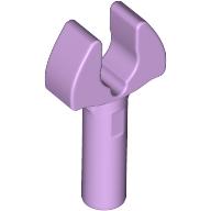 Lego Bar 1L with Clip [Cut Edges and One Side Hole] [Gap in Clip] / Lavender