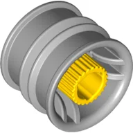 Duplo Toolo Wheel with Action Wheeler Screw Short / Light Bluish Gray