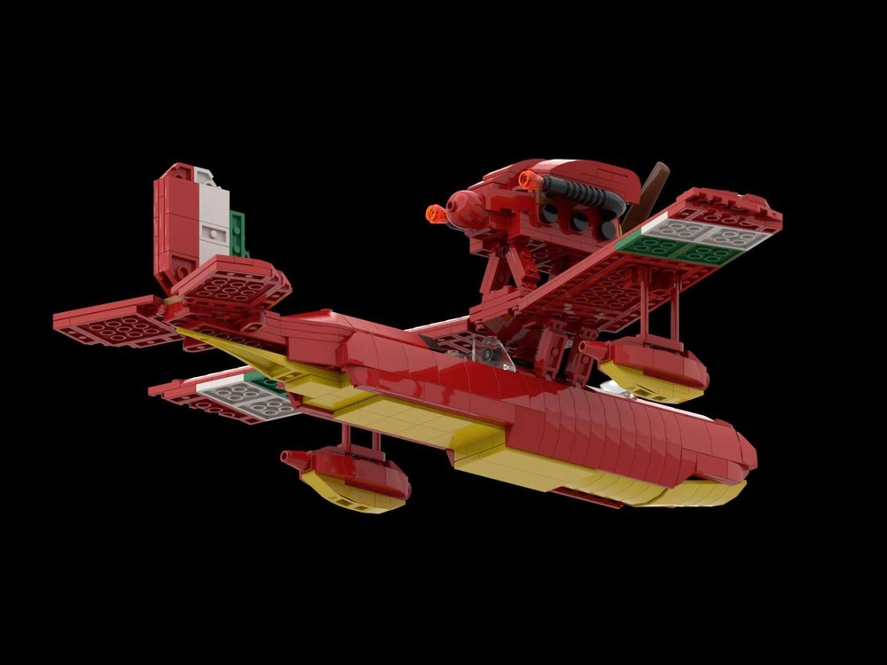 Lego Savoia S.21F (Porco Rosso - Studio Ghibli)