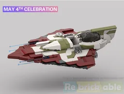 Kit Fisto's Delta-7B Aethersprite-Class Interceptor