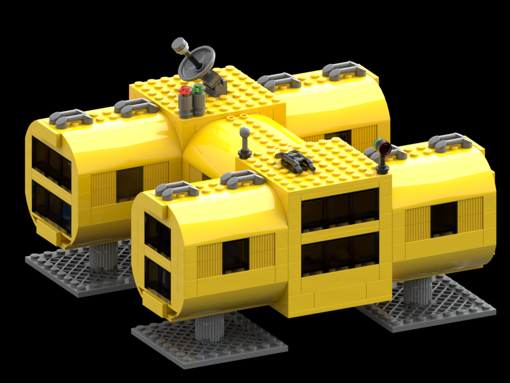 Lego Underwater house