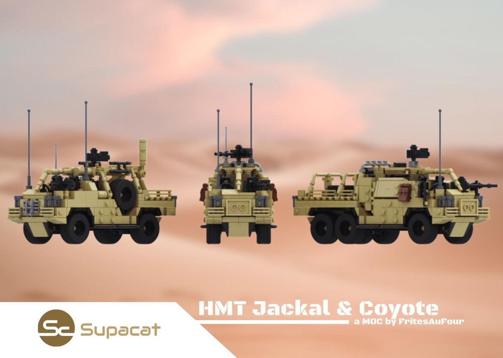 Lego SUPACAT Jackal & Coyote